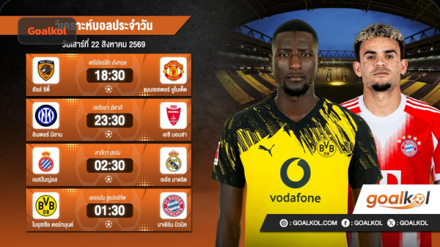 ราคาบอล Goalkol